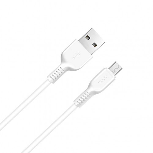 Кабель USB - Micro USB HOCO X20 (2м) белый