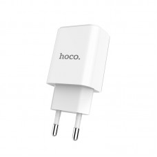 Зарядное устройство HOCO C62A (5V / 2.1A / 2 USB-порта) белое