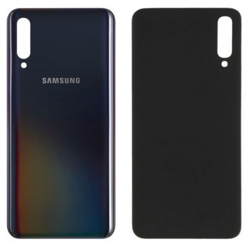 Задняя крышка для Samsung A50 (A505F) Black черная