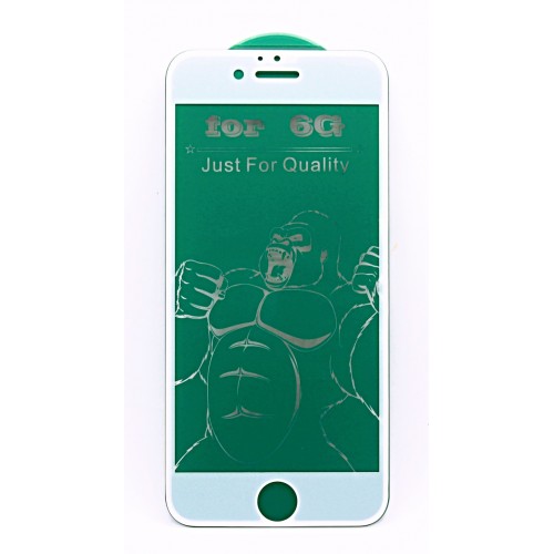 Защитное стекло для iPhone 6/ iPhone 6S белое Gorilla