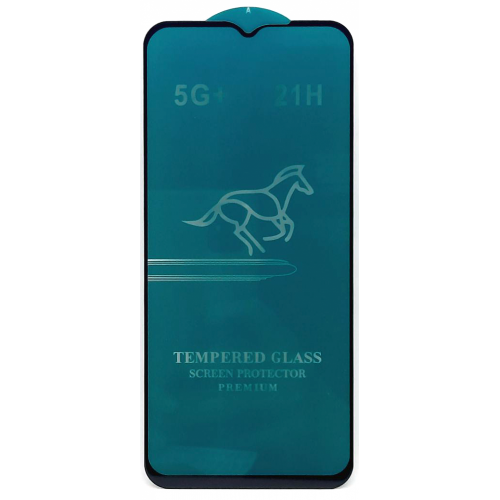 Защитное стекло для Xiaomi Redmi 10X черное HORSE