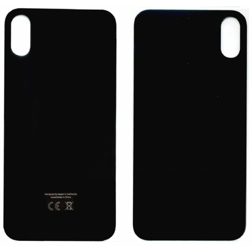 Задняя крышка для iPhone XS Black черная CE