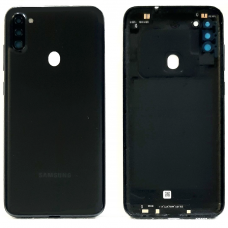Задняя крышка/корпус для Samsung A11 (A115F) Black черная