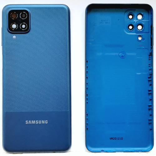 Задняя крышка для Samsung A12 (A125F) Blue синяя