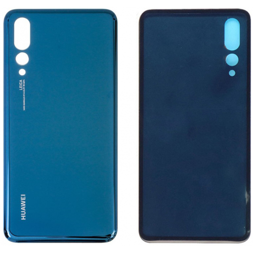 Задняя крышка для Huawei P20 Pro (CLT-L29) Midnight Blue синяя