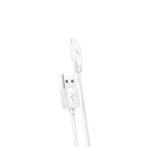 Кабель USB - Lightning HOCO X1 (1м) белый