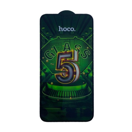 Защитное стекло для iPhone XR/ iPhone 11 черное HOCO 5D (G12)