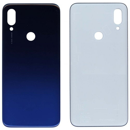 Задняя крышка для Xiaomi Redmi 7 Blue синяя