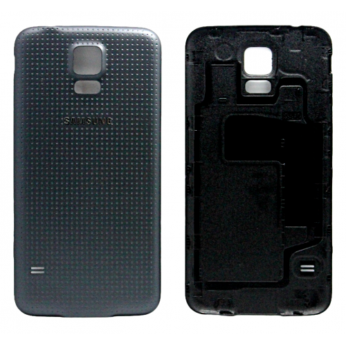 Задняя крышка для Samsung S5 (G900F) Black черная