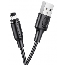 Кабель USB - Lightning 2.4A Borofone BX41 магнитный черный