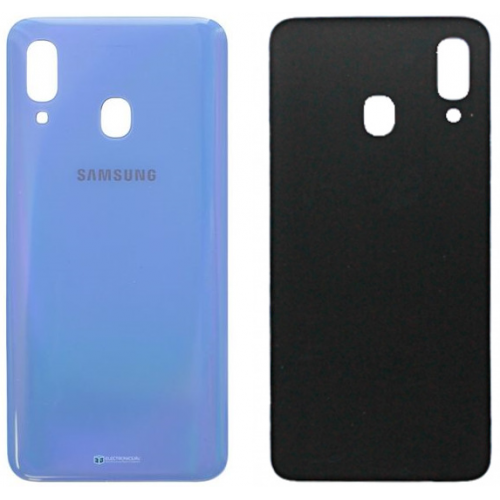 Задняя крышка для Samsung A40 (A405F) Blue синяя