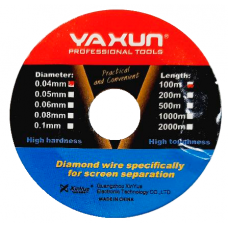 Струна для срезки стекла (0.04 мм 100м) YaXun YX-221