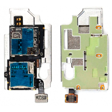 Коннектор Sim + карты памяти (MMC) для Samsung S3 (i9300)
