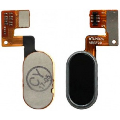 Кнопка Home со шлейфом для Meizu M3 Note M681 (10 Pin) черный