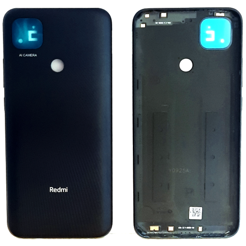 Задняя крышка для Xiaomi Redmi 9C Midnight Gray черная