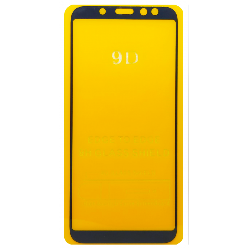 Защитное стекло для Samsung J6 2018/ A6 2018/ A8 (J600F/A600F/A530F) черное