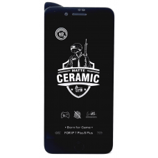 Защитная пленка керамическая для iPhone 7 Plus/ iPhone 8 Plus матовая черная