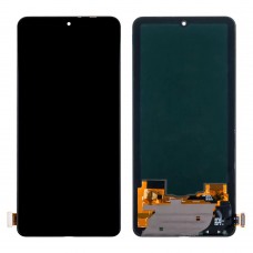 Дисплей для Xiaomi Poco F4 в сборе с тачскрином (22021211RG) Черный - (OLED)