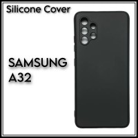 Чехол накладка на телефон Samsung Galaxy А32 черный, защитный, противоударный бампер для Самсунг Галакси А32