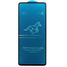 Защитное стекло для Samsung A51/ M31s/ S20 FE (A515F/M317F) черное HORSE