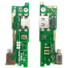 Шлейф/ Плата зарядки/ Системный разъем/ Микрофон/ Вибромотор для Sony Xperia XA1 / XA1 Dual (G3121/ G3112)