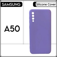 Силиконовый чехол накладка на Samsung Galaxy А50 защитный, противоударный бампер для Самсунг Галакси А50