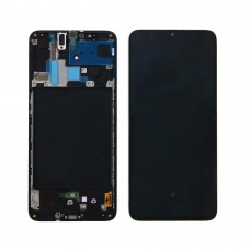 Дисплей для Samsung Galaxy A70 A705F модуль Черный - OR (SP)