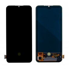 Дисплей для Xiaomi Mi 10 Lite в сборе с тачскрином (M2002J9G) Черный - (OLED)