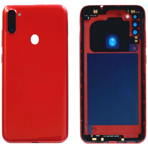 Задняя крышка/корпус для Samsung A11 (A115F) Red красная