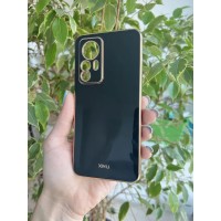 Чехол для Xiaomi 12T / Сяоми 12Т силиконовый xinli (Чёрный)