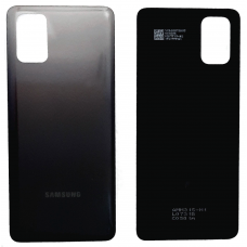 Задняя крышка для Samsung M31s (M317F) Mirage Black черная