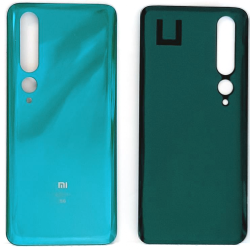 Задняя крышка для Xiaomi Mi 10 Coral Green зеленая