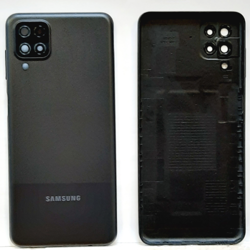 Задняя крышка для Samsung A12 (A125F) Black черная