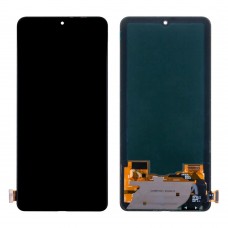 Дисплей для Xiaomi Poco F3 в сборе с тачскрином (M2012K11AG) Черный - (OLED)