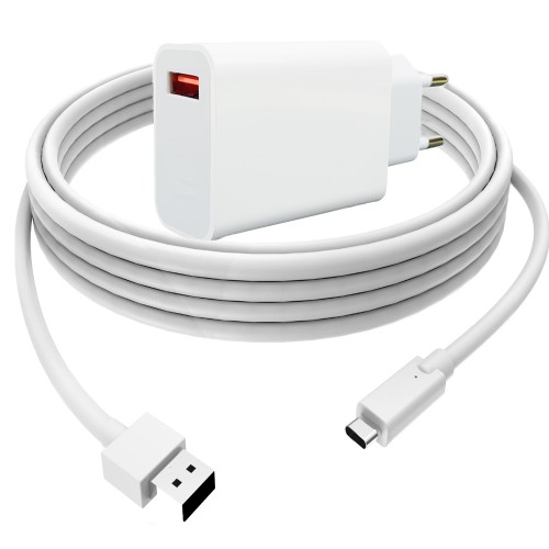 Зарядное устройство Xiaomi с кабелем USB - Type-C белое