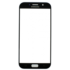 Стекло дисплея для Samsung A7 2017 (A720F) черное