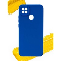 Чехол для Xiaomi Redmi 9C / чехол на редми 9с с защитой камеры насыщенный синий