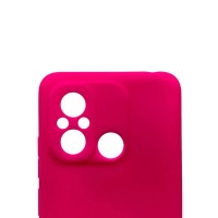 Чехол на Xiaomi Redmi 12C и Poco C55 ярко-розовый
