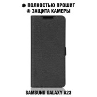 Чехол с флипом для Samsung Galaxy A23/ Самсунг Галакси А23 DF sFlip-94 (black)