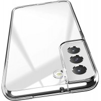 Силиконовый чехол для Samsung Galaxy S22 ультратонкий с защитой камеры