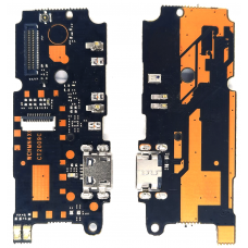Шлейф/ Плата зарядки/ Системный разъем/ Микрофон для Xiaomi Redmi Note 4 (64gb) (узкий коннектор)