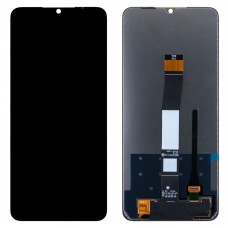 Дисплей для Xiaomi Redmi 10C в сборе с тачскрином Черный - OR