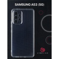 Чехол для Samsung Galaxy A53 (A536) прозрачный, с защитой камеры / Самсунг Галакси А53