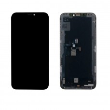 Дисплей для iPhone Xs в сборе Черный - (Hard OLED)
