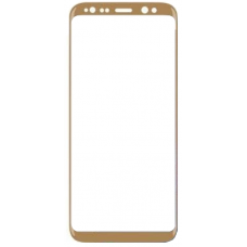 Защитное стекло для Samsung S8/ S9 (G950F/G960F) золотоe