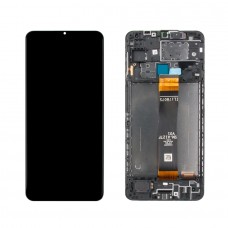 Дисплей для Samsung Galaxy A12 Nacho A127F модуль Черный - OR