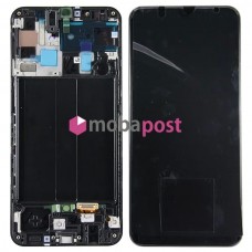 Дисплей для Samsung Galaxy A50 A505F модуль Черный - OR (SP)