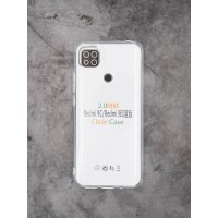 Силиконовый чехол для Xiaomi Redmi 9C NFC / Ксиоми / Ксеоми / Сяоми Редми 9С нфс с защитой для камеры, прозрачный