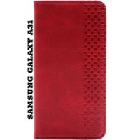 Чехол-книжка "Le'Karpi" для Samsung Galaxy A31, Красный
