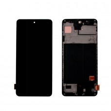 Дисплей для Samsung Galaxy A51 A515F модуль Черный - (OLED)
